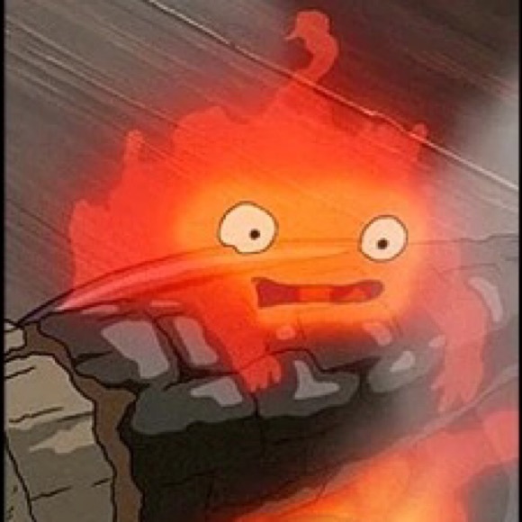 Calcifer Fire Demon Howl’s Moving Castle Studio Ghibli Metal Enamel Pin Brooch - Picture 12 of 12